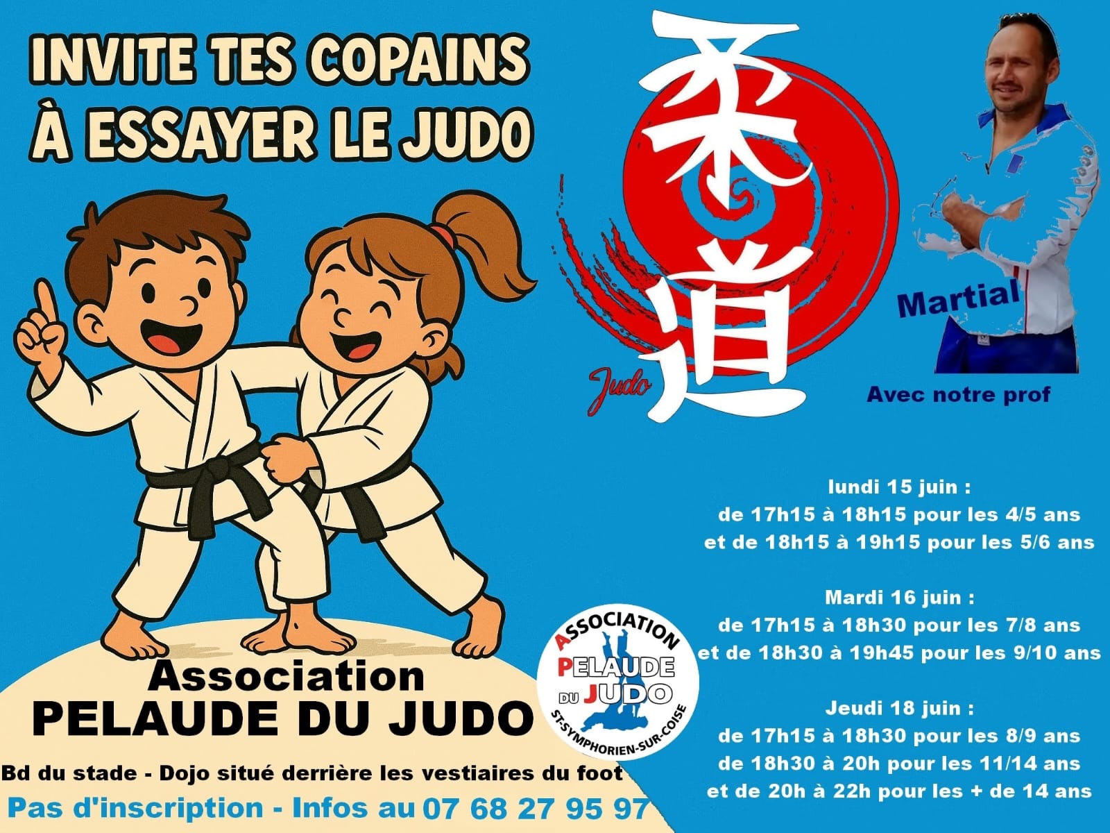 Cours d&rsquo;essai de judo et bodyforme 2026