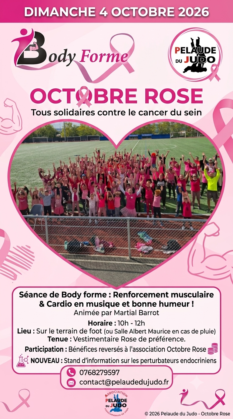 Body-Forme soutient Octobre Rose 2026